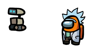 Rick Sanchez Skin & Robot Pet Cursor Pack