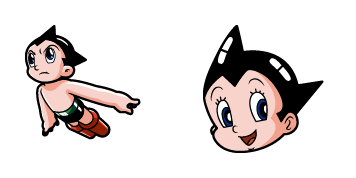 Astro Boy Flying Cursor Pack