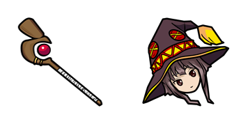 KonoSuba Megumin & Staff Cursor Pack