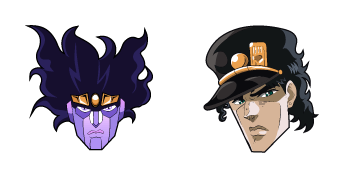 JoJo’s Bizarre Adventure Jotaro Kujo & Star Platinum Cursor Pack