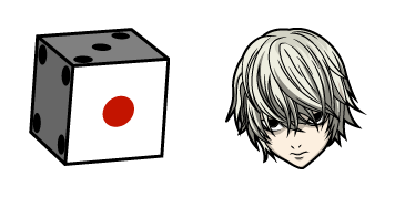 Death Note Near & Dice Cursor Pack