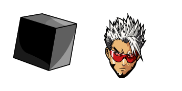 One-Punch Man Blast & Mysterious Cube Cursor Pack