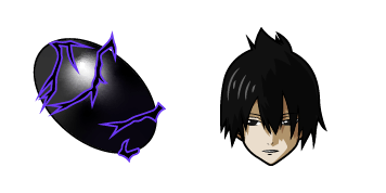 Fairy Tail Zeref Dragneel & Death Orb Cursor Pack