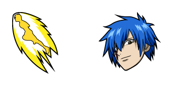 Fairy Tail Jellal Fernandes & Meteor Cursor Pack