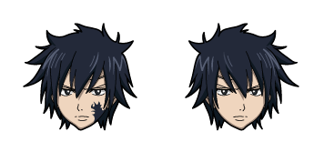 Fairy Tail Gray Fullbuster Cursor Pack