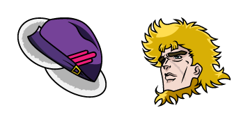 JoJo’s Bizarre Adventure Robert & Hat Cursor Pack