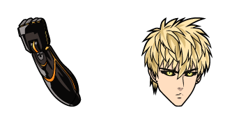 One-Punch Man Genos Cursor Pack