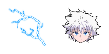 Hunter x Hunter Killua Zoldyck & Lightning Cursor Pack