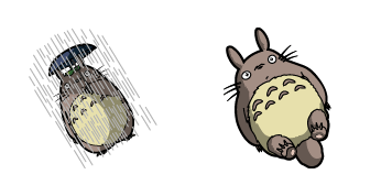 My Neighbor Totoro in the Rain Cursor Pack