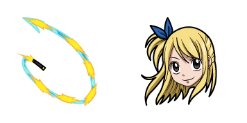 Fairy Tail Lucy Heartfilia & Fleuve D’etoiles Cursor Pack