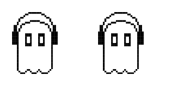 Undertale Napstablook in Headphones Cursor Pack