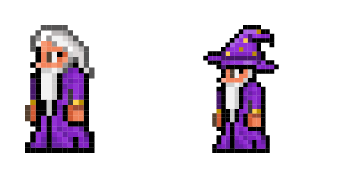 Pack de curseurs Terraria Wizard Pixel