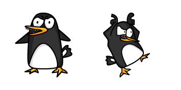 Fancy Pants Adventures Angry Penguin Cursor Pack