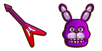 Bonnie the Rabbit Cursor Pack