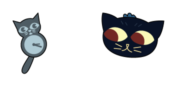 Pack de curseurs Night in the Woods Candy Borowski & Clock