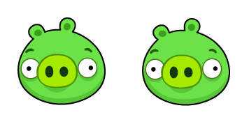 Angry Birds Minion Pig Cursor Pack