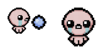 The Binding of Isaac Attack Animated cute cursor