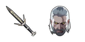 Pack de curseurs The Witcher 3 Geralt of Rivia & Silver Sword