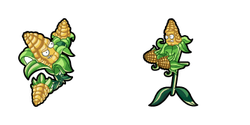 Plants vs. Zombies Kernel Corn cute cursor