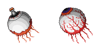 Pack de curseurs Terraria Eye of Cthulhu