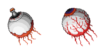 Terraria Eye of Cthulhu Animated