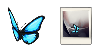 Pack de curseurs Life is Strange Blue Butterfly