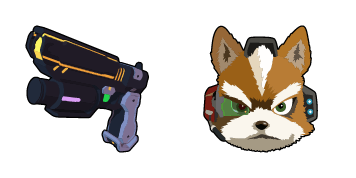 Pack de curseurs Star Fox McCloud & Blaster