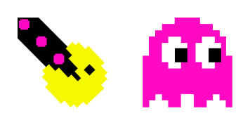 Pack de curseurs Pac-Man & Pinky