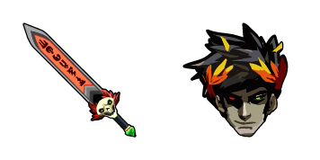 Pack de curseurs Hades Zagreus & Stygian Blade Sword