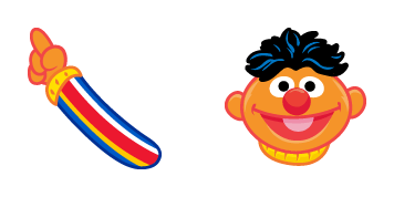 Sesame Street Ernie Animated cute cursor