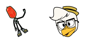 DuckTales Gyro & Lil Bulb Cursor Pack