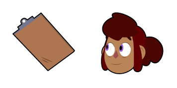 Camp Camp Gwen & Notebook Cursor Pack