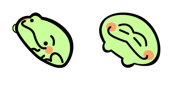 Chikn Nuggit Frog Cursor Pack