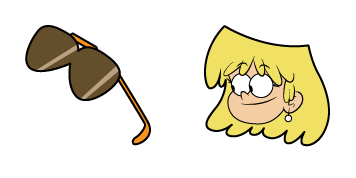 The Loud House Lori Loud & Glasses Cursor Pack