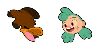 Camp Camp Platypus & Nikki Cursor Pack