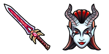 Dota 2: Queen of Pain Cursor Pack