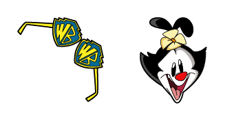 Animaniacs Dot Warner & Glasses Cursor Pack