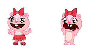 Happy Tree Friends Giggles Cursor Pack