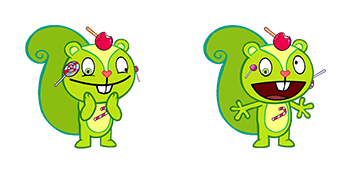 Happy Tree Friends Nutty Cursor Pack