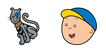 Caillou & Gilbert Cursor Pack