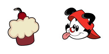 Animaniacs Wakko Warner & Cake Cursor Pack