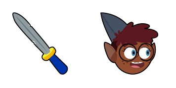 Camp Camp Nerris & Sword Cursor Pack