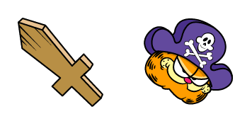 Garfield’s Halloween Adventure Cursor Pack