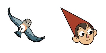 Over the Garden Wall Wirt & Beatrice Cursor Pack