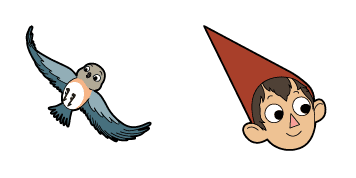 Over the Garden Wall Wirt & Beatrice cute cursor