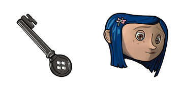 Coraline & Key Cursor Pack