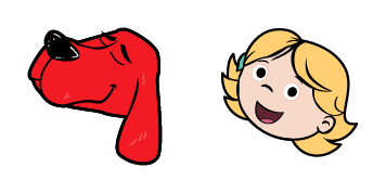 Clifford the Big Red Dog & Emily Cursor Pack