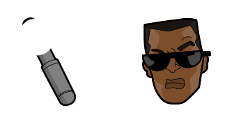 Men in Black Agent J & Neuralyzer Cursor Pack