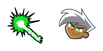 Danny Phantom & Ghost Ray Cursor Pack