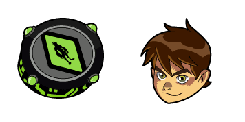 Ben 10 & Omnitrix Cursor Pack